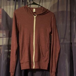 Women's   Purple Zip-Up Hoodie